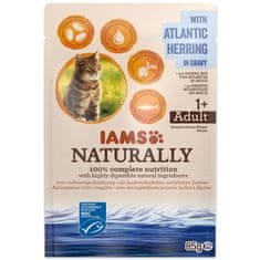 IAMS Kapsička IAMS Naturally sleď v omáčce 85 g