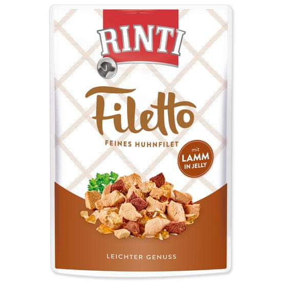 Finnern Kapsička RINTI Filetto kuře + jehně v želé 100 g