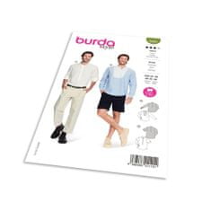 Burda Strih Burda 5895 - Pánska košeľa, polokošeľa