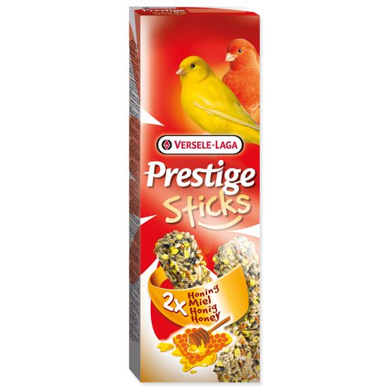 PRESTIGE Tyčinky Prestige Sticks s medem pro kanáry 60 g