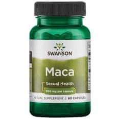 Swanson Maca (žerucha peruánska), 500 mg, 60 kapsúl