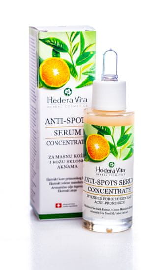 Hedera Vita ANTI-SPOTS - Pleťové sérum na mastnú a problematickú pleť, 30ml