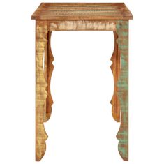 Vidaxl Jedálenský stôl 110x52x76 cm masívne recyklované drevo