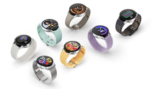 Chytré hodinky smartwatch Samsung Galaxy Watch6 chytré hodinky výkonné chytré hodinky zdravotní funkce operační systém Wear OS jedinečné funkce vyspělé funkce Google Pay EKG míra okysličení krve fitness hodinky vlajkový výkon kvalitní materiál EKG prémiové zpracování odolné materiály NFC platby interní paměť hudba multisport ovládání fotoaparátu