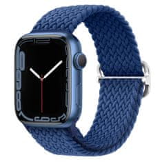 BStrap Elastic Nylon remienok na Apple Watch 38/40/41mm, cold blue