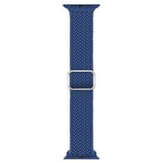 BStrap Elastic Nylon remienok na Apple Watch 38/40/41mm, cold blue