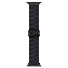 BStrap Elastic Nylon remienok na Apple Watch 38/40/41mm, black