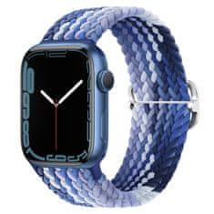 BStrap Elastic Nylon remienok na Apple Watch 38/40/41mm, blueberry