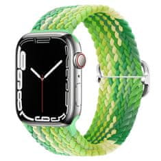 BStrap Elastic Nylon remienok na Apple Watch 38/40/41mm, lime