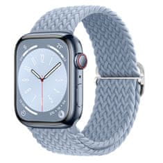 BStrap Elastic Nylon remienok na Apple Watch 38/40/41mm, rock cyan