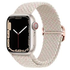 BStrap Elastic Nylon remienok na Apple Watch 42/44/45mm, spring cherry