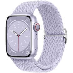 BStrap Elastic Nylon remienok na Apple Watch 38/40/41mm, misty purple