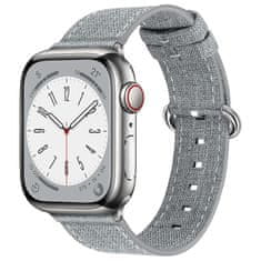 BStrap Denim remienok na Apple Watch 42/44/45mm, gray