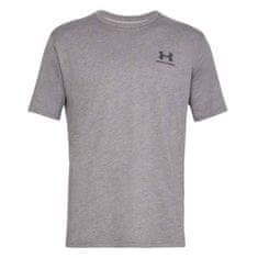 Under Armour Tričko sivá M Sportstyle Left Chest