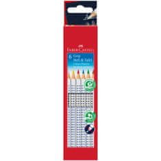 Faber-Castell Pastelky Colour Grip pre tmavé povrchy set