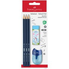 Faber-Castell Grafitová ceruzka 1111 školský set, BL mix farieb