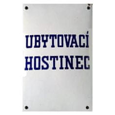 Retro Cedule Ceduľa Ubytovací hostinec