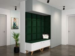 Veneti Čalúnený nástenný panel 30x30 PAG - zelený