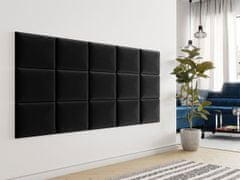 Veneti Čalúnený nástenný panel 40x30 PAG - čierny