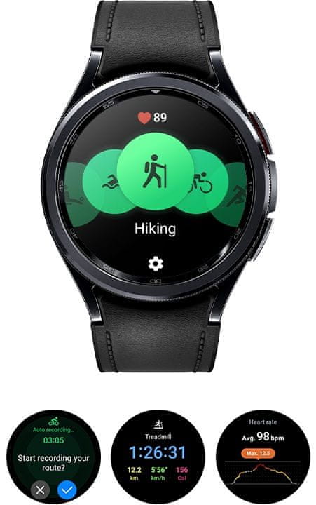 Inteligentné hodinky smartwatch Samsung Galaxy Watch6 Classic nerezová oceľ otočná luneta inteligentné hodinky výkonné inteligentné hodinky zdravotné funkcie operačný systém Wear OS jedinečné funkcie vyspelé funkcie Google Pay EKG miera okysličenie krvi fitness hodinky vlajkový výkon kvalitný materiál EKG prémiové spracovanie odolné materiály NFC platby interná pamäť hudba multisport ovládanie fotoaparátu