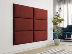 Veneti Čalúnený panel na stenu 84x42 PAG - červený