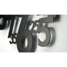 Flexistyle Nástenné kovové hodiny Numeri z21b-1-0-x, 50 cm
