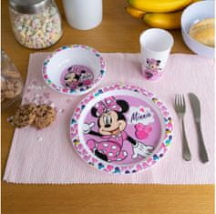 Disney Minnie Kids detský riad plastový 3 kusy