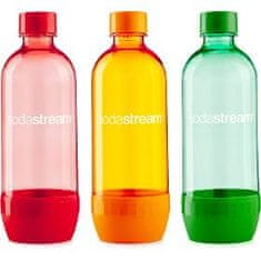 SodaStream Fľaša TriPack 1l ORANGE/RED/GREEN SODAST