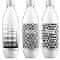 SodaStream Fľaša TriPack 1l Fuse Black&White SODAS