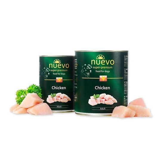 Nuevo konzerva pre psa Adult Chicken 6 x 800g