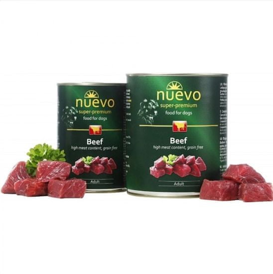 Nuevo konzerva pre psa Adult Beef 6x400g