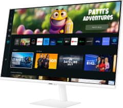 SAMSUNG Smart Monitor M5 - LED monitor 27" (LS27CM501EUXDU)