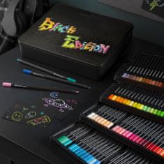 Faber-Castell Pastelky Black Edition set plech 100 farebné