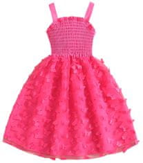 EXCELLENT Detské šaty so žabkovaním veľkosť 128 - Motýle