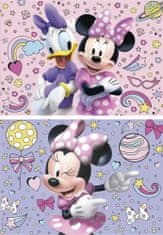 EDUCA Puzzle Minnie 2x48 dielikov