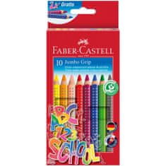 Faber-Castell Pastelky akvarelové Jumbo Grip 10 farebné set