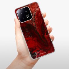 iSaprio Silikónové puzdro - RedMarble 17 pre Xiaomi 13