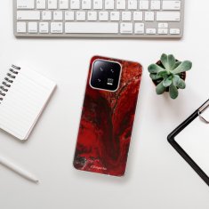 iSaprio Silikónové puzdro - RedMarble 17 pre Xiaomi 13