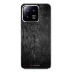 iSaprio Silikónové puzdro - Black Wood 13 pre Xiaomi 13