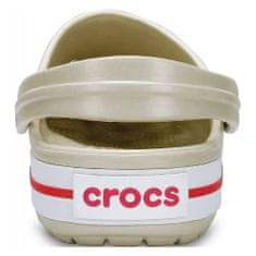 Crocs Dreváky sivá 36 EU Crocband Stuccomelon