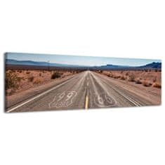 Falc Obraz na plátne Panoráma, Route 66, 36x118cm