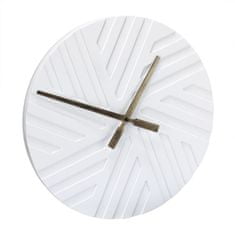 Relax Moderné nástenné hodiny biele, 34563 40cm