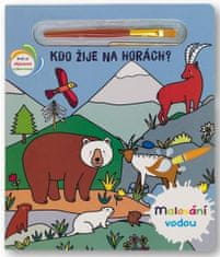 Kto žije na horách? - Maľovanie vodou