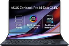 ASUS Zenbook Pro 14 Duo OLED (UX8402, 13th Gen Intel) (UX8402VU-OLED026WS), čierna