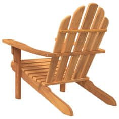 Vidaxl Záhradná stolička Adirondack 79x95x92 cm masívne teakové drevo