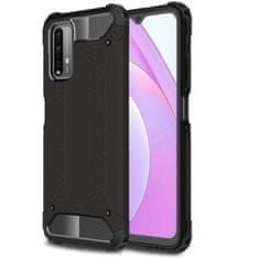 IZMAEL Puzdro Hybrid Armor pre Xiaomi Redmi 9T/Poco M3 - Čierna KP18080