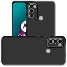 IZMAEL Silikónové puzdro Soft Case pre Motorola Moto G51 5G - Čierna KP24790