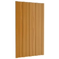 Vidaxl Strešné panely 12 ks, pozinkovaná oceľ, prírodné 80x45 cm