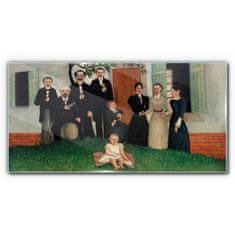 COLORAY.SK Sklenený obraz Rodinné ľudí 140x70 cm