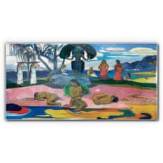 COLORAY.SK Sklenený obraz Boží deň paul gauguin 100x50 cm
